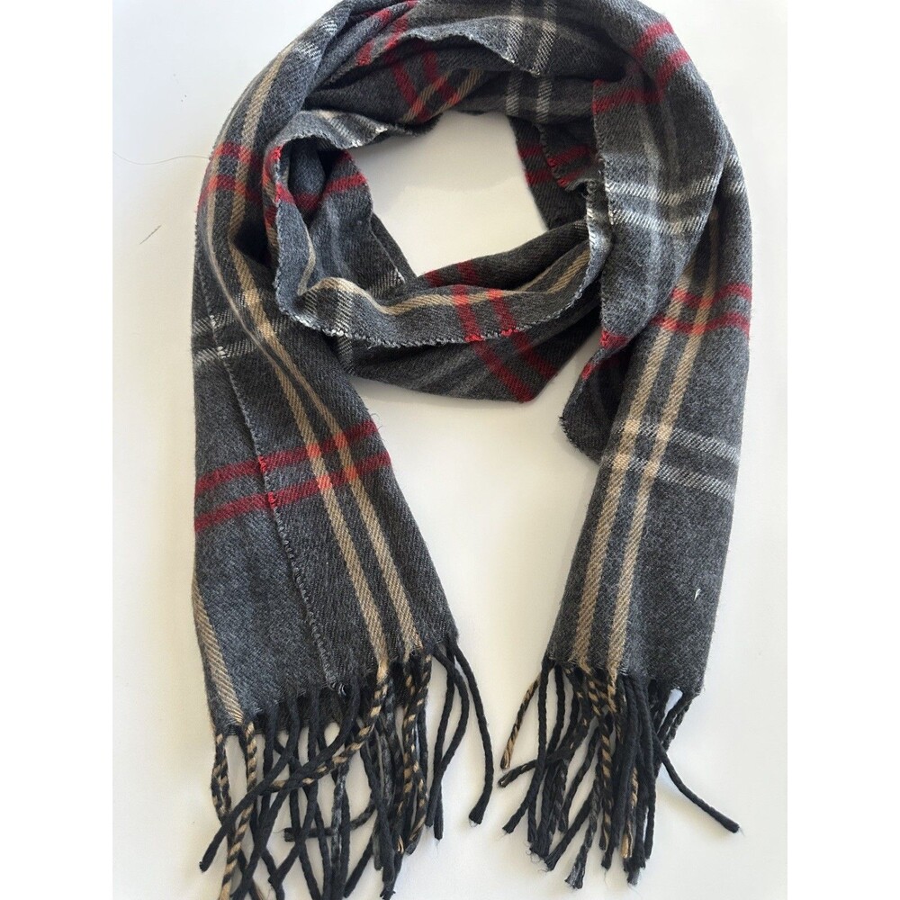 Wool like Scarf 62” x 11” made in italy